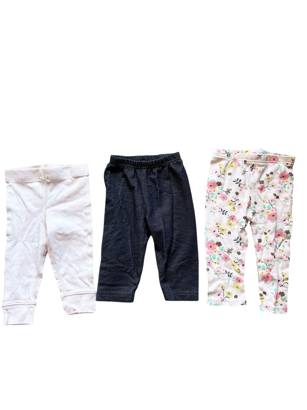 Lot of 23 Baby girl infant long pants in various brands size 3-6 months - Picture 5 of 10